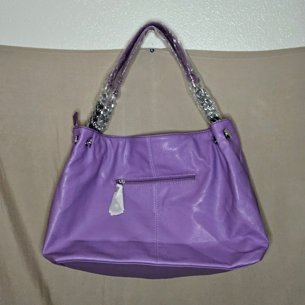 Betty Boop Purple Purse Rhinestone Embellished Shoulder Bag - Picture 2 of 5